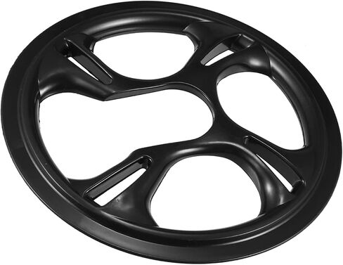 X AUTOHAUX 1 قطعة 42 الأسنان 9.5 سنتيمتر 4 ثقوب دراجة دراجة كرانسيت سلسلة غطاء الاطارات حماية سلسلة عجلة الغطاء الواقي الأسود in Saudi Arabia