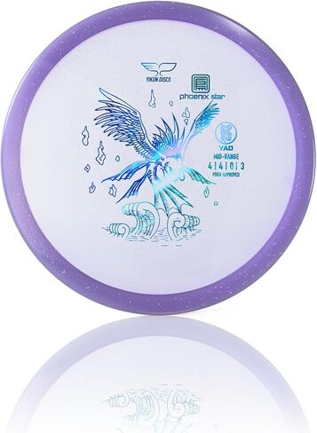Yikun PDGA Approved Mid Range Disc Golf 165-175g|Overstable Mid-Range Dick Golf for Outdoor Games and Competition[Dics Shade Color May Vary] in Saudi Arabia