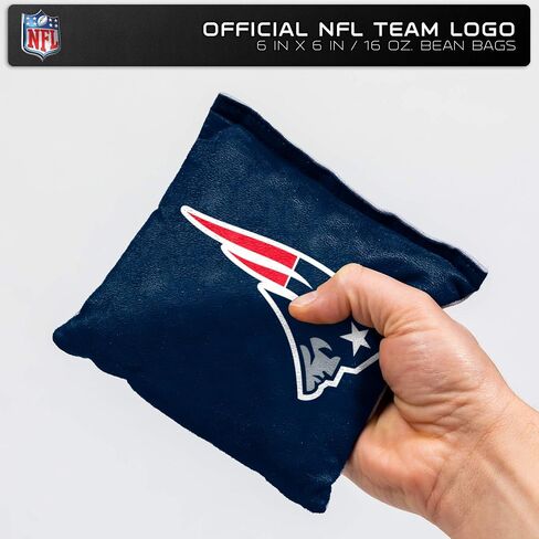 أكياس حبوب NFL Pro Football Pittsburgh Steelers مزدوجة الجوانب من Wild Sports، 4 عبوات - أكياس رمي ممتازة لمجموعات Cornhole in Saudi Arabia