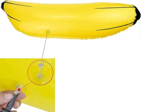 Bachelorette Party Favor Girls Night Out Party Games - Ring Toss Hoopla Games for Bachelorette Party Swimming Pool (Include 2 Pieces Inflatable Banana with 9 Pieces Plastic Toss Rings) in Saudi Arabia