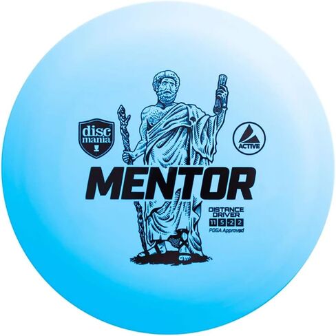 Discmania Active Mentor Disc Golf Distance Driver، Slighty Understable Disc Golf Driver (قد تختلف الألوان) in Kuwait