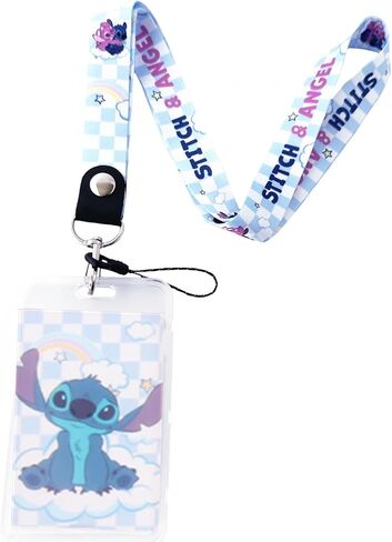 سلسلة مفاتيح Stith Lanyard، حبل شارات هوية الرسوم المتحركة، حبل مفاتيح لحامل بطاقات الهوية، حافظة الهاتف الخلوي in Saudi Arabia