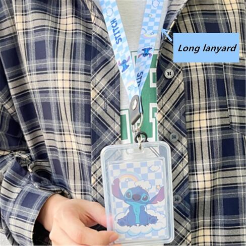 سلسلة مفاتيح Stith Lanyard، حبل شارات هوية الرسوم المتحركة، حبل مفاتيح لحامل بطاقات الهوية، حافظة الهاتف الخلوي in Saudi Arabia