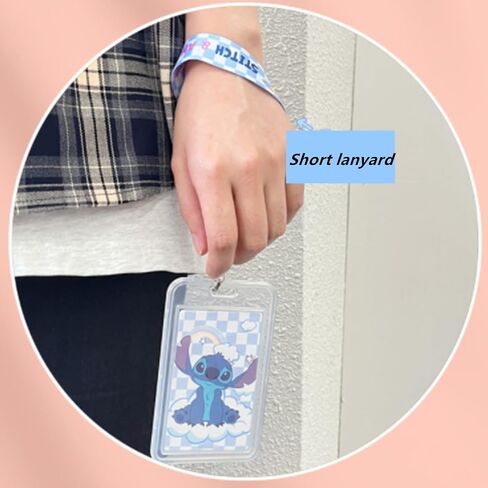سلسلة مفاتيح Stith Lanyard، حبل شارات هوية الرسوم المتحركة، حبل مفاتيح لحامل بطاقات الهوية، حافظة الهاتف الخلوي in Saudi Arabia