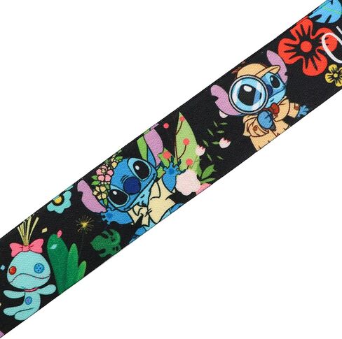 سلسلة مفاتيح Stith Lanyard، حبل شارات هوية الرسوم المتحركة، حبل مفاتيح لحامل بطاقات الهوية، حافظة الهاتف الخلوي in Kuwait