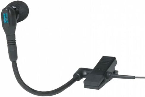نظام الميكروفون اللاسلكي Shure BLX14/B98 UHF - مثالي للنحاس وآلات النفخ الخشبية والقرع - عمر البطارية 14 ساعة، نطاق 300 قدم | يتضمن ميكروفونًا للأداة بمشبك، وجهاز استقبال أحادي القناة | فرقة J11 in Saudi Arabia