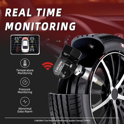 مستشعر ضغط الإطارات 433 ميجا هرتز مستشعر تساوي ضغط الإطارات 4 قطعة بديل لجنرال موتورز تشيفي جي إم سي كاديلاك بويك OE يستبدل #13598773 in Kuwait