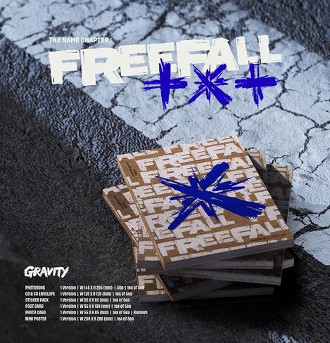 TXT - فصل الاسم: الألبوم المضغوط الثالث للسقوط الحر [إصدار GRAVITY] HUENINGKAI + [مجموعة بطاقات صور إضافية] in Saudi Arabia