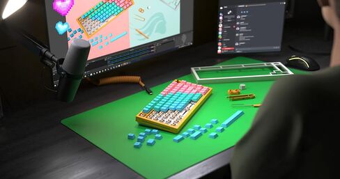 لوحة ماوس Chroma Key - مقاس 18 × 36 بوصة. لوحة مكتب ذات شاشة خضراء للبث والفنون وألعاب اللوحة وDIY - متوافقة مع Premiere Pro وFinal Cut Pro وTwitch وOBS وZoom - قاعدة مضادة للانزلاق وحواف متينة in Saudi Arabia