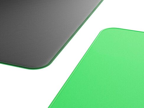 لوحة ماوس Chroma Key - مقاس 18 × 36 بوصة. لوحة مكتب ذات شاشة خضراء للبث والفنون وألعاب اللوحة وDIY - متوافقة مع Premiere Pro وFinal Cut Pro وTwitch وOBS وZoom - قاعدة مضادة للانزلاق وحواف متينة in Saudi Arabia