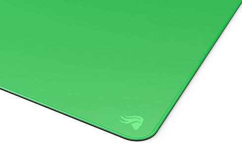 لوحة ماوس Chroma Key - مقاس 18 × 36 بوصة. لوحة مكتب ذات شاشة خضراء للبث والفنون وألعاب اللوحة وDIY - متوافقة مع Premiere Pro وFinal Cut Pro وTwitch وOBS وZoom - قاعدة مضادة للانزلاق وحواف متينة in Saudi Arabia