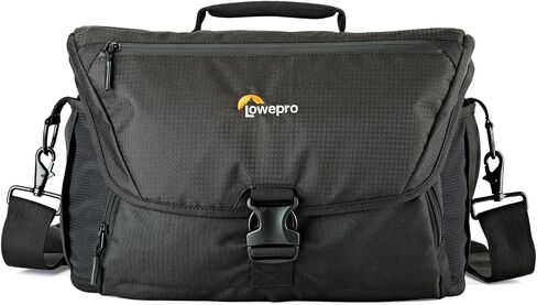Lowepro LP37117، حقيبة كاميرا Nova 140AW II، قابلة للتخصيص، محمولة، تناسب بدون مرآة مع عدسة مرفقة مقاس 17-85 مم، طائرة بدون طيار مدمجة، فلاش، أسود in Kuwait