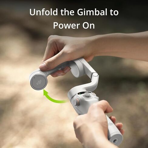 مثبت DJI Osmo Mobile 6 Gimbal للهواتف الذكية باللون الرمادي البلاتيني، تثبيت ثلاثي المحاور، قضيب تمديد مدمج، تتبع الأشياء، قابل للطي، حزمة تسجيل فيديو YouTube TikTok مع مجموعة ملحقات Deco Gear in Kuwait