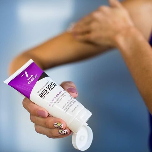 Zealios Race Relief Fast Acting Pain Relief Menthol Gel for Aches & Arthritis Pains - 3oz Tube in Saudi Arabia