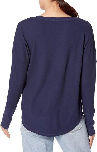 Cotton Modal Thermal Long Sleeve V-Neck Tunic in Saudi Arabia
