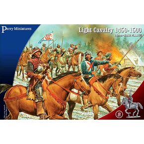 Perry Miniatures Light Cavalry 1450-1500 ( 12 Figures ) 28mm WR60