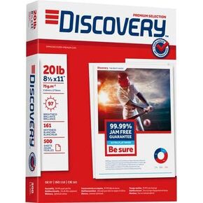 Premium Multipurpose Paper - Letter - 8.50" X 11" - 20 Lb Basis Weight - 0% Recycled Conte