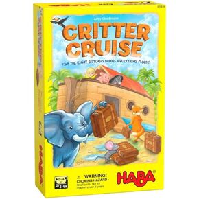 HABA Critter Cruise Cooperative Noah's Ark Memory Game (Made in Germany)