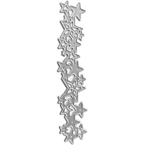 Star Die Cut for Card Making, Star Metal Cutting Dies Congratulations Die Cuts Happy Birthday Embossing Stencils Template for DIY Scrap-Booking Decor Wedding Birthday Blessing Card