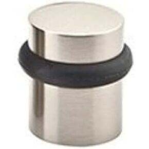 Emtek 1.5" Cylinder Floor Bumper 2257-US4 Satin Brass
