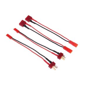 4pcs JST to T-Plug Style Male Female RC Connector Adapter Wire with 20awg 4inch Cable(E82-4)