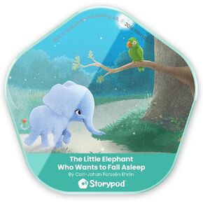 Storypod | The Little Elephant Who Wants to Fall Asleep | Token for The Storypod Audio Learning System | SEL Audio Learning & Interactive Fun