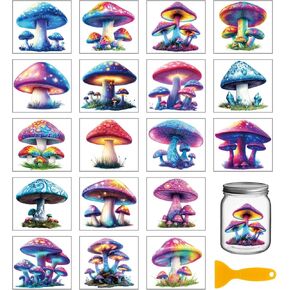 GLOBLELAND 18 Sheets 3.9x3.6inch Flowers Patterns Rub on Transfer Colorful Art Flowers Vase Home Decals Plant Flowers Cup Transfer Stickers for Furniture Vase Glass Art Crafts Decorations
