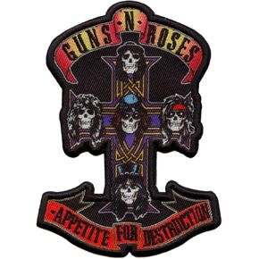 Guns N Roses Cross Patch