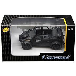 1: 43 Military Vehicles - Volkswagen Kubelwagen Convertible K Type 82 (Black) Diecast Vehicles