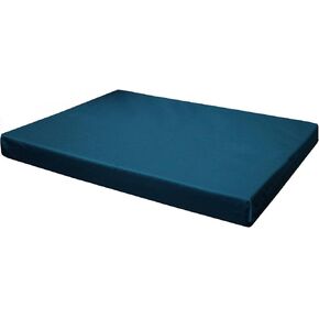 Dogbed4less Waterproof External Replacement Cover for 42x28x3 Inches Dog Bed, Space Gray