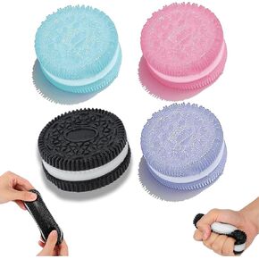 2025 New-Handmade Silicone Stress Relief Squishy Toy,Funny Stress Relief Toy,Ultra-Soft Decompression Venting Toys,Suitable for Relieving Stress (4 PCS)