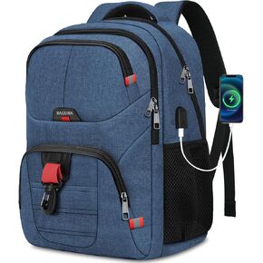 Black Backpack for Men, School Backpack for Boys Teens, Backpacks for School, College backpack, Book Bag, Water Resistant Bookbag, Business Work Travel Mochilas escolares para adolescentes