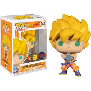 POP Funko Animation Dragon Ball Z SS Goku with Kamehameha (GW) Figure Exclusive