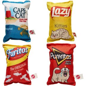 SPOT Ethical Products Fun Food Kitty Chips Assorted 5"