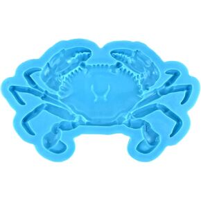 Crab Resin Molds Silicone,Crab Wall Art Mold Animal Silicone Mold for Epoxy Resin Casting Wall Desktop,Cabinets Decor
