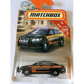 Matchbox 2018 MBX Rescue 27/30 - Ford Police Interceptor