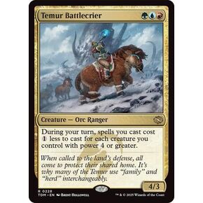 Temur Battlecrier (228) MTG