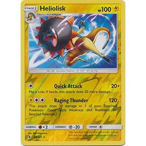 Pokemon - Heliolisk - 44/145 - Rare - Reverse Holo