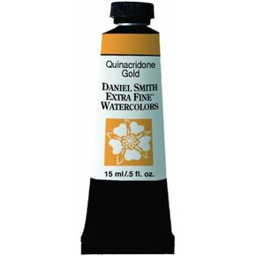 Daniel Smith Extra Fine Watercolor 15ml Paint Tube, Quinacridone, Gold (284600089)