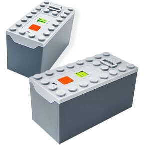 Power Functions Battery-Box-88000 (2 PCS) Compatible with Lego Motor MOC Technic Parts