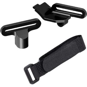 Aluminum Alloy Battery Holder Mount Hold-Down for Tra-xxas 1:16 Mini Maxx 4WD 1/1:10 Mini XRT VXL-3S Monster Truck Upgrades (Black)