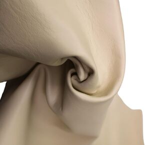 ArtisanCowhides Genuine Lambskin Full Grain Soft Garment Leather Sheets for Crafts - Beige (8-10 Sq Ft)
