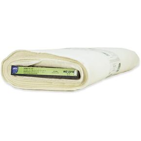 Fields Pellon® Wrap-N-Zap® Microwave Safe No Scrim Needle Punched 100% Natural Cotton Batting Sold by The Yard (D266.21), 22 Inches