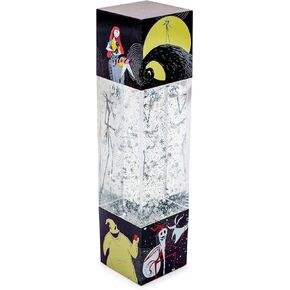 Ukonic Disney The Nightmare Before Christmas Jack Skellington Glitter Motion Mood Light | Nightstand Table Lamp for Bedroom, Desk | 12 Inches Tall