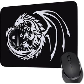 Dungeons and Dragons DM Gaming Mouse Pad - RPG Gift for Dungeon Master Fans (DM 2)