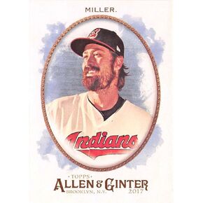 2017 Allen and Ginter #238 Andrew Miller Cleveland Indians Baseball Card