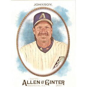 2017 Allen and Ginter #279 Randy Johnson Arizona Diamondbacks Baseball Card