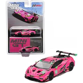 Collectibles Diecast Model Car Compatible with Mini GT 1:64 Lamborghini Huracan GT3 EVO2#83 Iron Dames 2023 IMSA Daytona 24 Hrs Limited Edition MGT00772