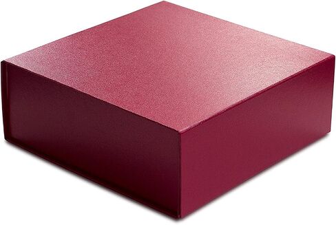 Cecobox - صناديق هدايا مع أغطية للهدايا 8 "x8" x3.1 " - صندوق هدايا الإغلاق المغناطيسي غير اللامع ، صناديق اقتراح العريس وعروس ، زفاف ، أعياد الميلاد ، العطلات (البحرية) in Kuwait
