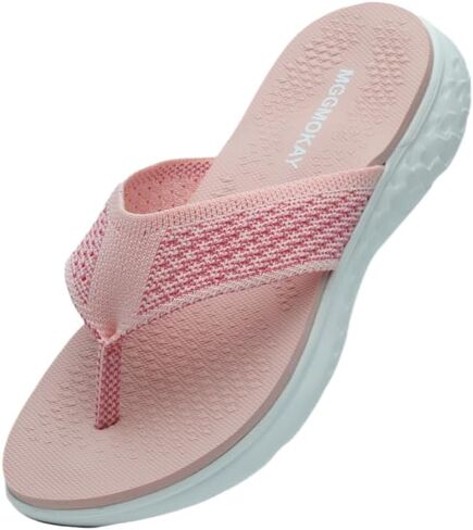 MGGMOKAY Women Flip Flops Comfortable Outdoor Sandal Non-Slip Thong Sandals Lightweight in Kuwait
